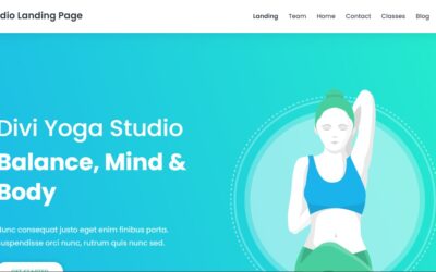 Estudio de yoga